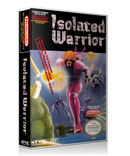 NES Isolated Warrior Retail Game Cover To Fit A UGC Style Replacement Game Case