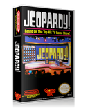 NES Jeopardy Retail Game Cover To Fit A UGC Style Replacement Game Case