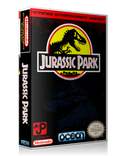 NES Jurassic Park Retail Game Cover To Fit A UGC Style Replacement Game Case
