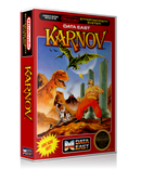 NES Karnov Retail Game Cover To Fit A UGC Style Replacement Game Case