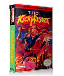 NES Kickmaster Retail Game Cover To Fit A UGC Style Replacement Game Case