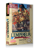 NES L'empereur Retail Game Cover To Fit A UGC Style Replacement Game Case