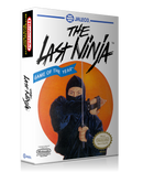 NES Last Ninja Retail Game Cover To Fit A UGC Style Replacement Game Case