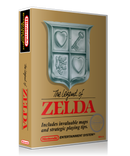 NES Legend Of Zelda Gold Retail Game Cover To Fit A UGC Style Replacement Game Case