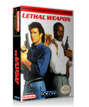 NES Lethal Weapon Retail Game Cover To Fit A UGC Style Replacement Game Case