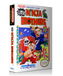 NES Little Ninja Brothers Retail Game Cover To Fit A UGC Style Replacement Game Case