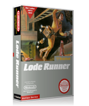 NES Lode Runner Retail Game Cover To Fit A UGC Style Replacement Game Case