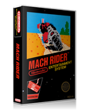 NES Mach Rider Retail Game Cover To Fit A UGC Style Replacement Game Case