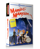 NES Maniac Mansion Retail Game Cover To Fit A UGC Style Replacement Game Case