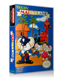 NES Mappy Land Retail Game Cover To Fit A UGC Style Replacement Game Case