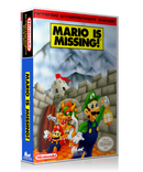 NES Mario Is Missing Retail Game Cover To Fit A UGC Style Replacement Game Case