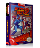NES Mega Man 2 Retail Game Cover To Fit A UGC Style Replacement Game Case
