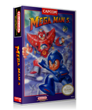 NES Mega Man 5 Retail Game Cover To Fit A UGC Style Replacement Game Case
