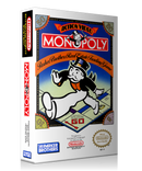 NES Monopoly Retail Game Cover To Fit A UGC Style Replacement Game Case