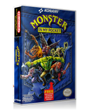 NES Monster In My Pocket Retail Game Cover To Fit A UGC Style Replacement Game Case