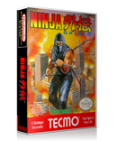 NES Ninja Gaiden Retail Game Cover To Fit A UGC Style Replacement Game Case