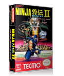 NES Ninja Gaiden 2 Retail Game Cover To Fit A UGC Style Replacement Game Case