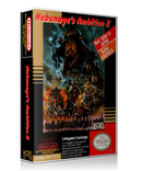 NES Nobunaga's Ambition 2 Retail Game Cover To Fit A UGC Style Replacement Game Case