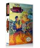 NES Operation Wolf Retail Game Cover To Fit A UGC Style Replacement Game Case