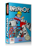 NES Paperboy Retail Game Cover To Fit A UGC Style Replacement Game Case