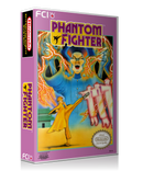 NES Phantom Fighter Retail Game Cover To Fit A UGC Style Replacement Game Case