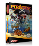 NES Pirates Retail Game Cover To Fit A UGC Style Replacement Game Case
