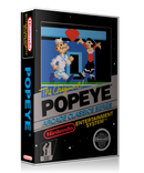 NES Popeye Retail Game Cover To Fit A UGC Style Replacement Game Case