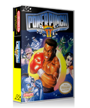NES Power Punch 2 Retail Game Cover To Fit A UGC Style Replacement Game Case