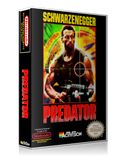 NES Predator Retail Game Cover To Fit A UGC Style Replacement Game Case