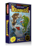 NES Rampage Retail Game Cover To Fit A UGC Style Replacement Game Case