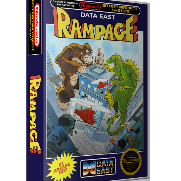 Rampage game nes store
