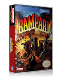 NES Rampart Retail Game Cover To Fit A UGC Style Replacement Game Case