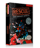 NES Rescue The Embassy Mission Retail Game Cover To Fit A UGC Style Replacement Game Case