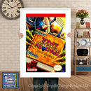 Nes_537_Startropics2zodasrevengeretailnesspine Super Nintendo GAME INSPIRED THEME Retro Gaming Poster A4 A3 A2 Or A1