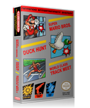NES Super Mario Duck Track Retail Game Cover To Fit A UGC Style Replacement Game Case