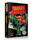 NES Target: Renegade Retail Game Cover To Fit A UGC Style Replacement Game Case