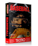 NES Tecmo Baseball Retail Game Cover To Fit A UGC Style Replacement Game Case
