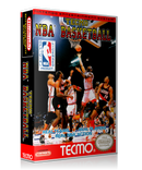 NES Tecmo NBA Basketball Retail Game Cover To Fit A UGC Style Replacement Game Case