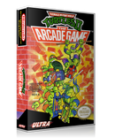 NES TMNT 2 Arcade Retail Game Cover To Fit A UGC Style Replacement Game Case