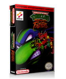 NES TMNT Tournament Fighters Retail Game Cover To Fit A UGC Style Replacement Game Case