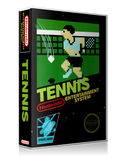 NES Tennis Retail Game Cover To Fit A UGC Style Replacement Game Case