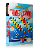 NES Thunder And Lightning Retail Game Cover To Fit A UGC Style Replacement Game Case
