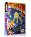 NES To The Earth Retail Game Cover To Fit A UGC Style Replacement Game Case