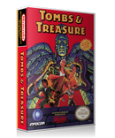 NES Tombs And Treasure Retail Game Cover To Fit A UGC Style Replacement Game Case