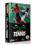 NES Top Players Tennis Retail Game Cover To Fit A UGC Style Replacement Game Case