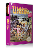 NES Ultima 3 Retail Game Cover To Fit A UGC Style Replacement Game Case