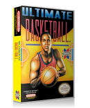 NES Ultimate Basketball Retail Game Cover To Fit A UGC Style Replacement Game Case