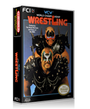 NES WCW Wrestling Retail Game Cover To Fit A UGC Style Replacement Game Case