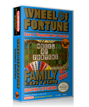 NES Wheel Of Fortune Family Edition Retail Game Cover To Fit A UGC Style Replacement Game Case