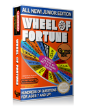 NES Wheel Of Fortune Junior Edition Retail Game Cover To Fit A UGC Style Replacement Game Case